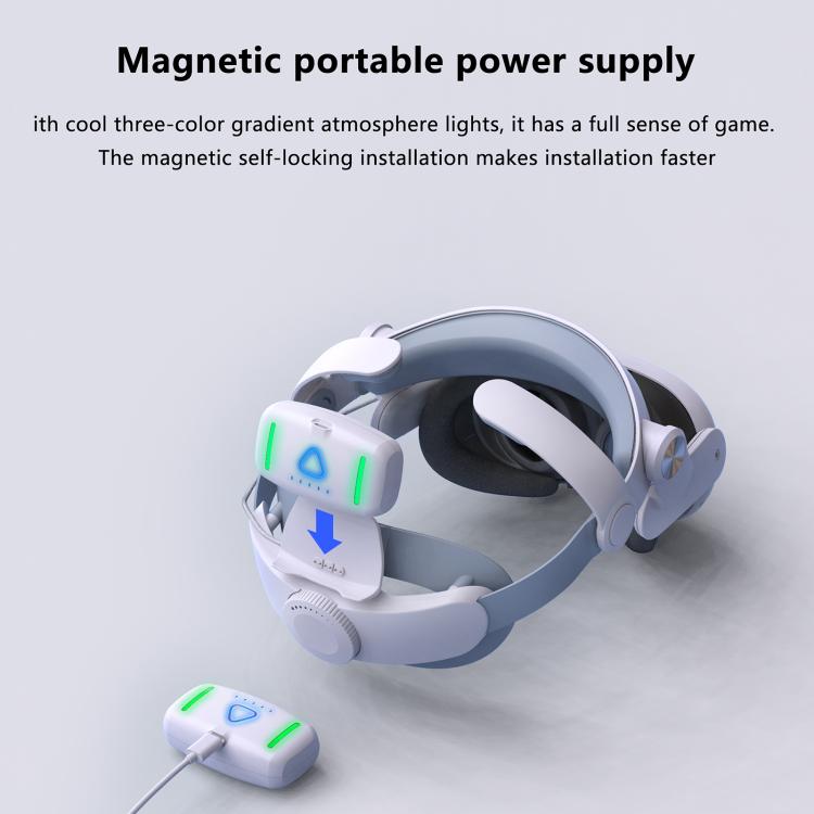 FIIT VR T302 Power Head Strap For Meta Quest 3 / Quest 3S, FIIT VR T302 Power