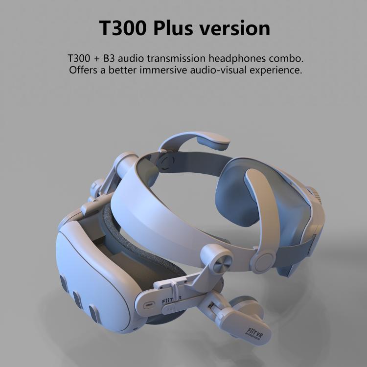 FIIT VR T300 Plus Head Strap with Earphone For Meta Quest 3, FIIT VR T300 Plus