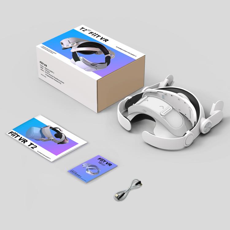 FIIT VR T2 Power Battery Head Strap For Meta Quest 2, FIIT VR T2 Power