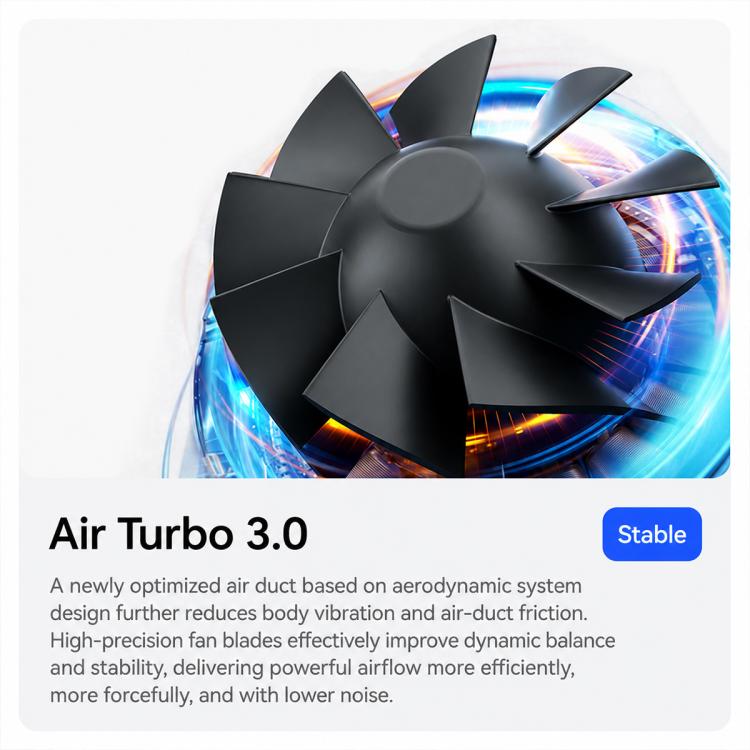 JisuLife Pro1S High-Speed ??Turbo Handheld Fan with Long Battery Life, 5000mAh