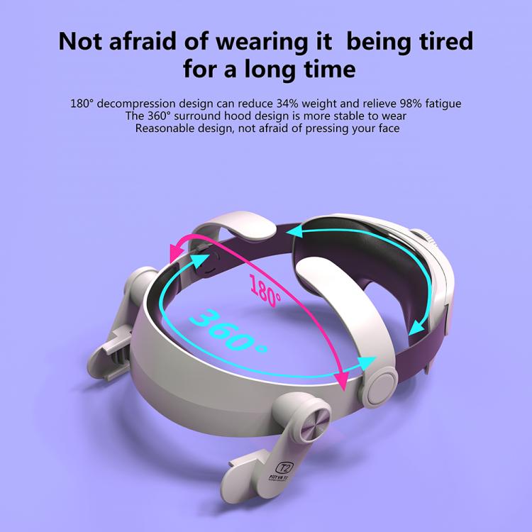 FIIT VR T2 Head Strap For Meta Quest 2, FIIT VR T2