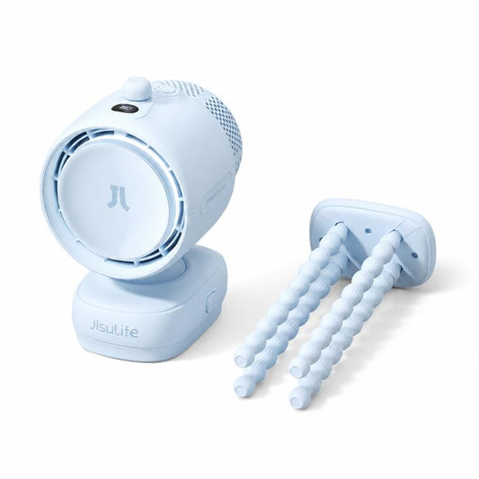 JisuLife Portable Oscillating Outdoor Fan for Strollers, Life3 Octopus, Life3 Clip, Life4 Octopus Mini, Life4 Clip Mini