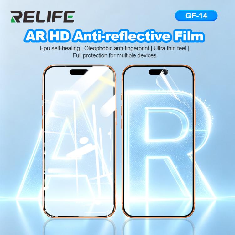 50 in 1 RELIFE GF-14 AR Anti-Reflective HD Hydrogel Film