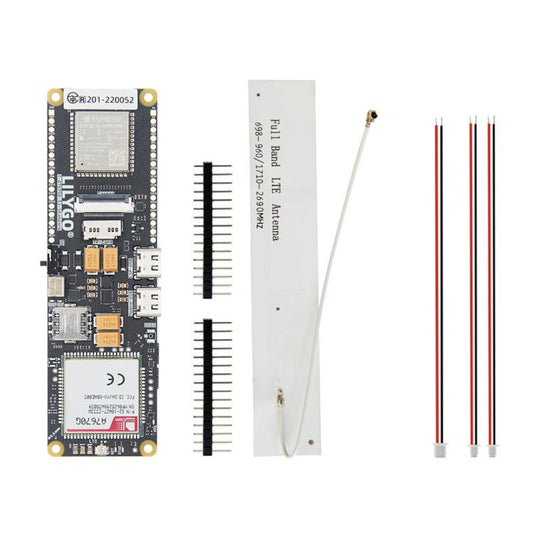 LILYGO Wireless Comm Development Board Module, T-A7670G-S3 GPS L76K, T-A7670G-S3 No-GPS, T-SIM7670G-S3 SIM-GPS, T-SIM7670G-S3 GPS, T-A7670E-S3 SIM-GPS, T-A7670E-S3 No-GPS, T-A7670SA-S3 SIM-GPS, T-A7670SA-S3 No-GPS