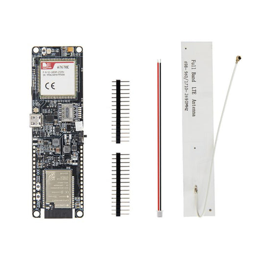LILYGO T-A7670E ESP32 Wireless Comm Module No GPS, T-A7670E