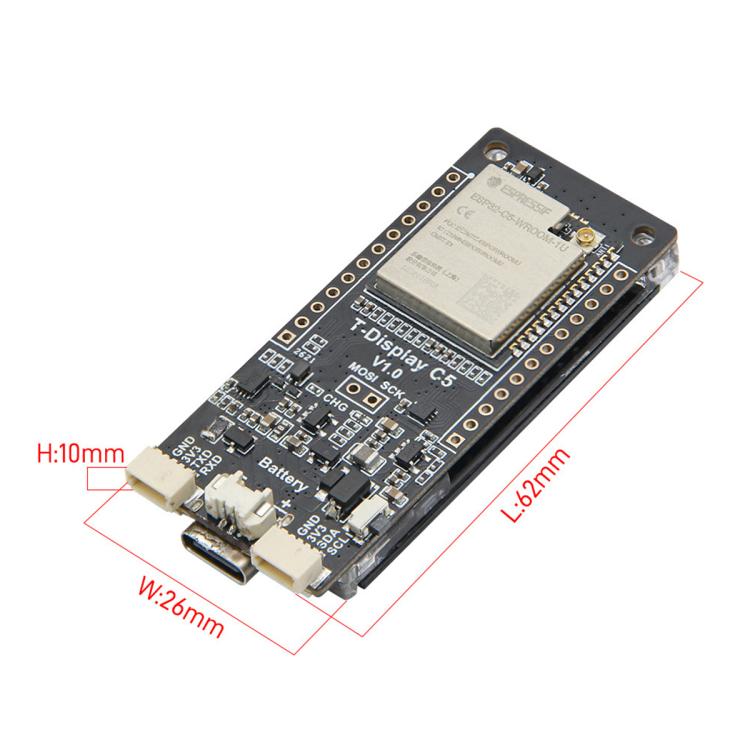 LILYGO T-Display-C5 Module ESP32-C5 MCU Supports Wi-Fi6 BLE5 LCD BMU, T-Display-C5