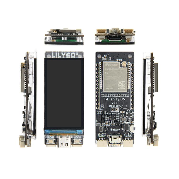 LILYGO T-Display-C5 Module ESP32-C5 MCU Supports Wi-Fi6 BLE5 LCD BMU, T-Display-C5