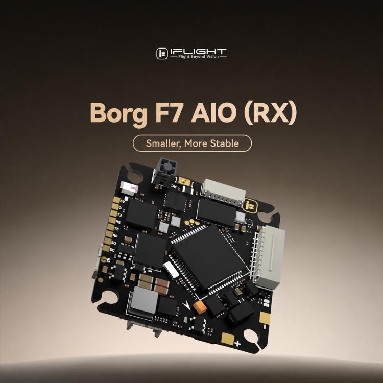 iFlight Borg F7 AIO RX FPV Flight Controller with Built-in ELRS 2.4G & 18A ESC