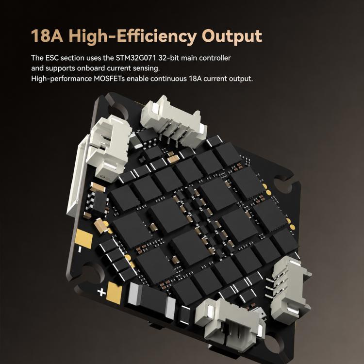 iFlight Borg F7 AIO RX FPV Flight Controller with Built-in ELRS 2.4G & 18A ESC