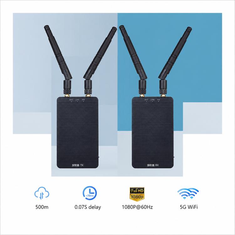 Measy T1850 Cinematic-grade Wireless HDMI Video Transmission System, US Plug, EU Plug, UK Plug, AU Plug