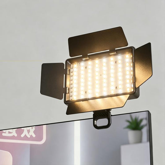 RL-560 Rechargeable Clip?on Fill Light with Barn Doors