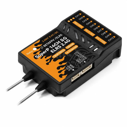 BETAFPV SuperP 14CH ELRS Diversity Receiver Long-range ELRS receiver, ELRS 2.4G, ELRS 915M