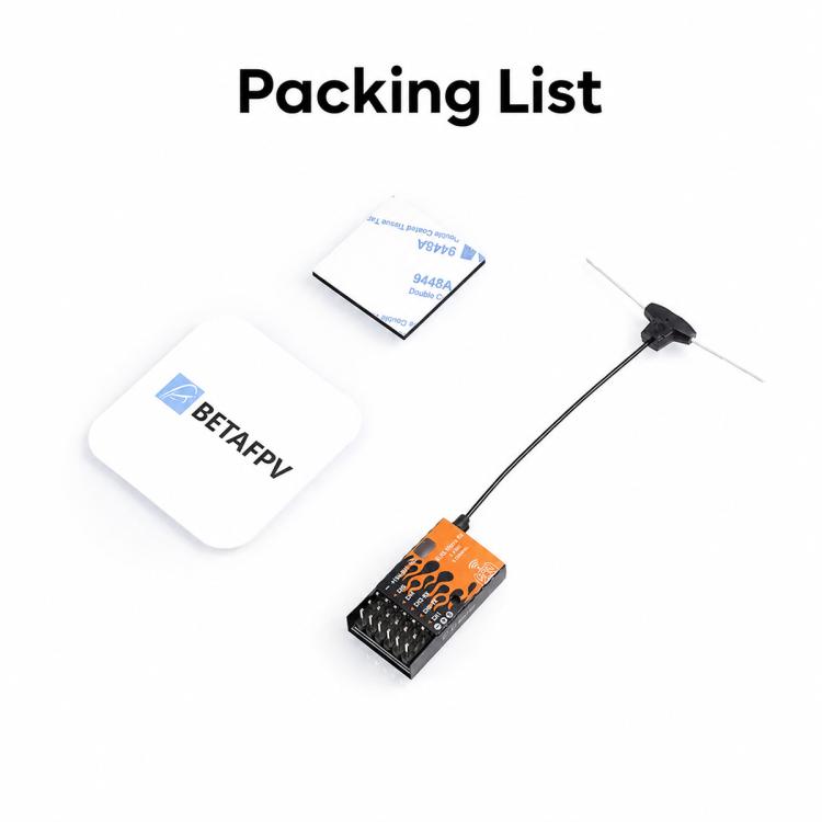 BETAFPV  ELRS 2.4G RF Modules Micro Receiver for Fixed-Wing Aircraft