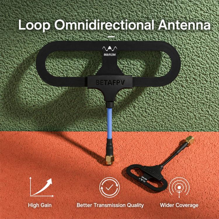 BETAFPV Loop High-Gain Omnidirectional Antenna for FPV Drone RF Modules