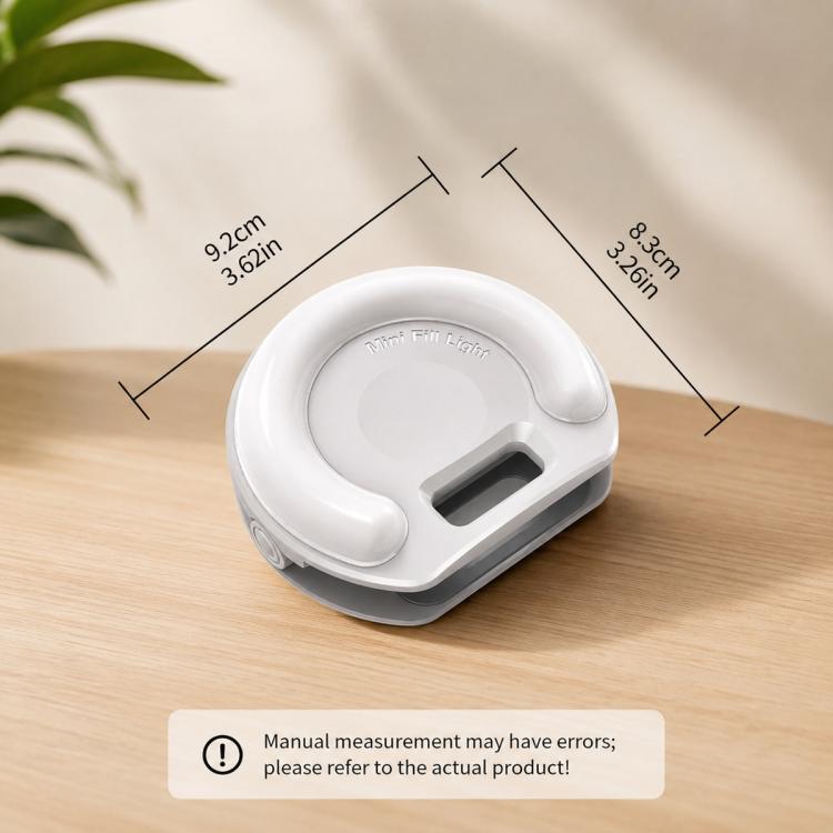 D7 Rechargeable Mini Clip?on Selfie Fill Light