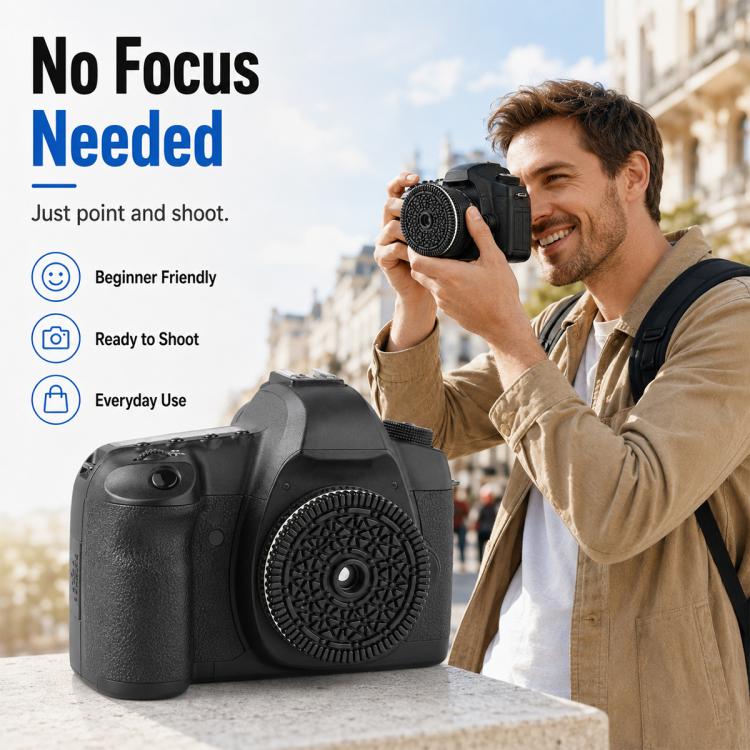 38mm F10 Fixed-Focus Lens for Canon EF/EFS-mount DSLR Cameras, For Canon EF/EFS-mount