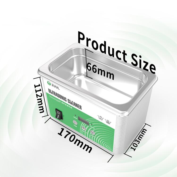2UUL SS01 0.8L Ultrasonic Cleaner