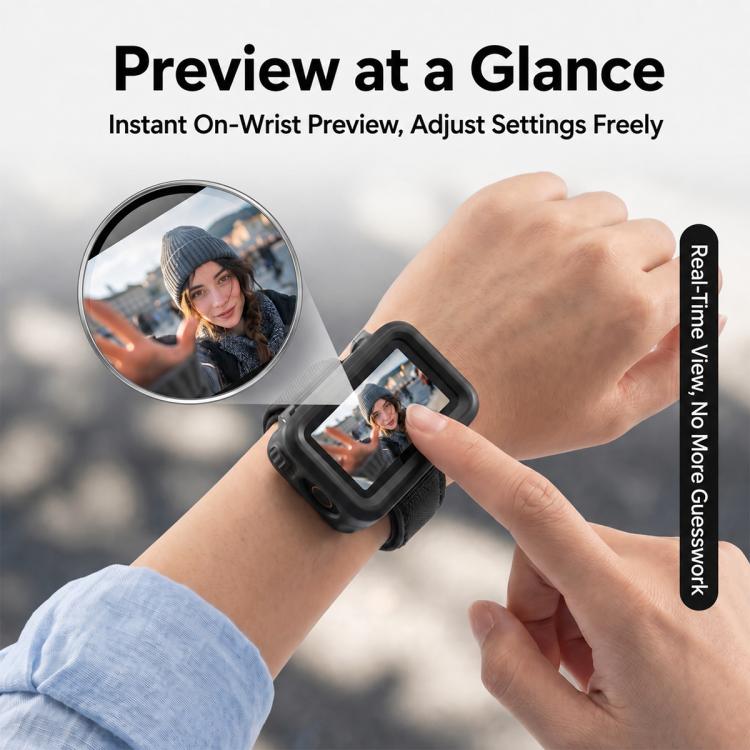 Multi-Purpose Image Transmission Module Protective Case and Strap Kit Compatible With DJI Osmo Nano