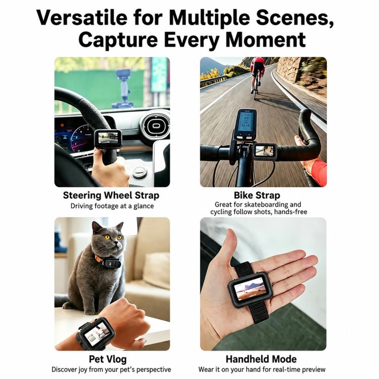 Multi-Purpose Image Transmission Module Protective Case and Strap Kit Compatible With DJI Osmo Nano