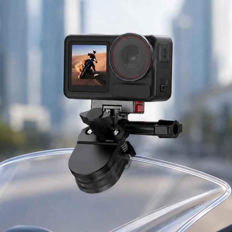 Action Camera Motorcycle Windshield Clamp Mount Clip