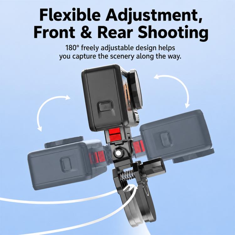 Action Camera Motorcycle Windshield Clamp Mount Clip