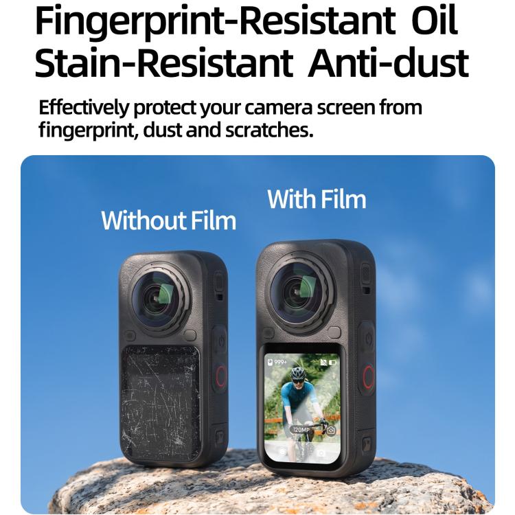 Sunnylife Screen Protector Tempered Glass Film, For Insta360 X6
