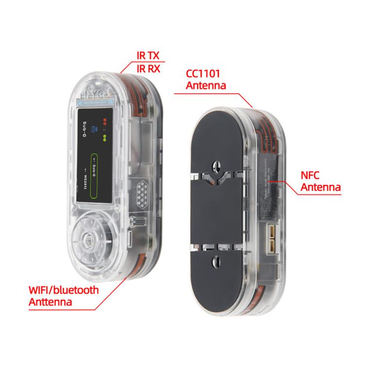 LILYGO T-Embed CC1101 Plus ESP32-S3 1.9 inch LCD PN532 Module, External Antenna