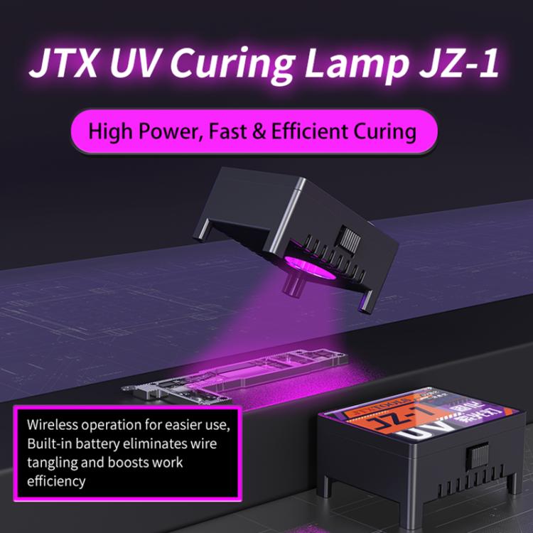 JTX JZ-01 Screen Repair Type-C Charging High Power UV Curing Lamp