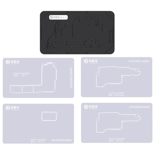 JTX M29 Middle Layer BGA Reballing Stencil Tin Planting Platform For iPhone 17 Series