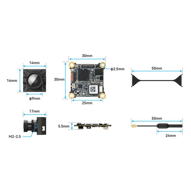 BETAFPV P1 Air Unit HD VTX Module FPV Drone System for Aerial Photography, P1 Air Unit