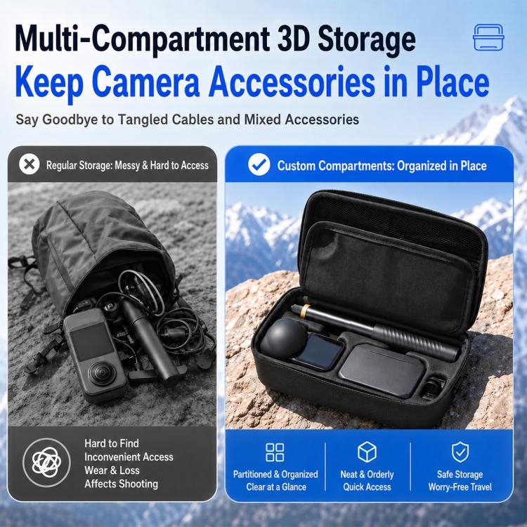 EVA Hard Carrying Storage Bag, For Insta360 X6