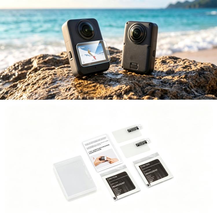 Tempered Glass Screen HD Protective Film, For DJI Osmo 360 / 360 II