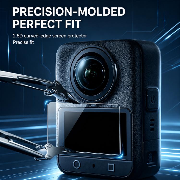 Tempered Glass Screen HD Protective Film, For DJI Osmo 360 / 360 II
