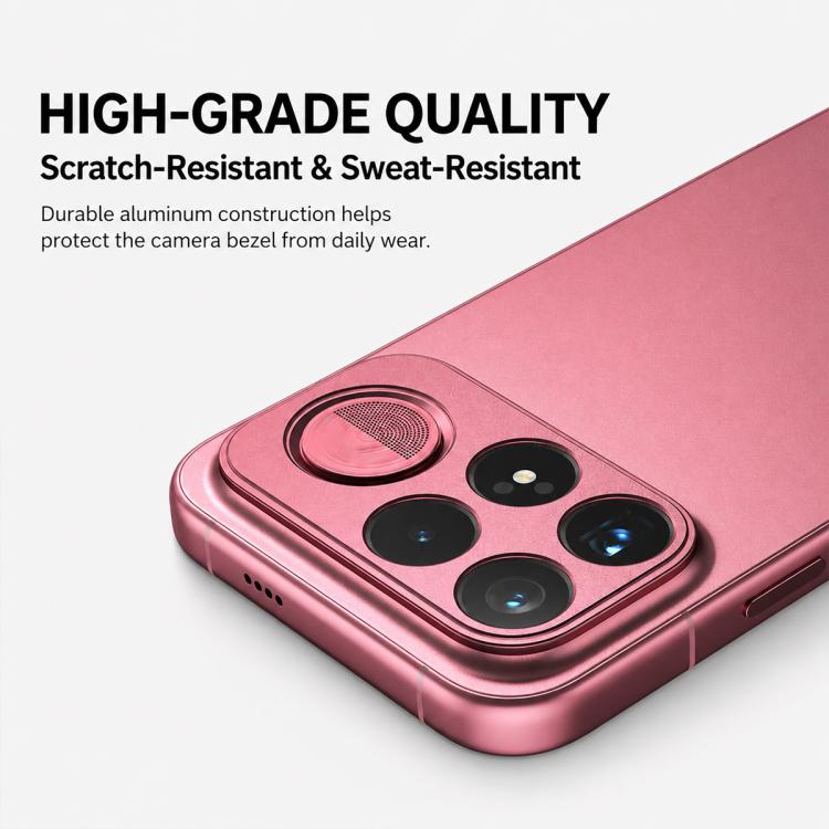 XDcase Aluminum Alloy Hollow Camera Lens Protector, For Redmi K100 Pro