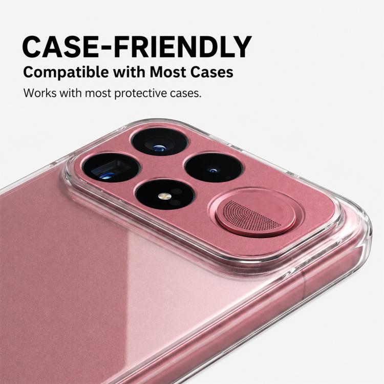 XDcase Aluminum Alloy Hollow Camera Lens Protector, For Redmi K100 Pro