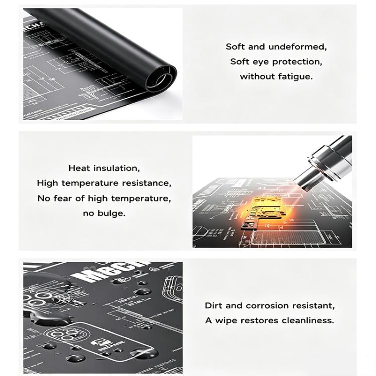 MECHANIC V78 Large Size Heat and Stain Resistant Multi-functional Repair Work Insulation Mat