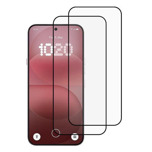XDcase 2 PCS/Pack Silk-Printed HD Tempered Glass Film, For Nothing Phone 4a Pro, For Nothing Phone 4a