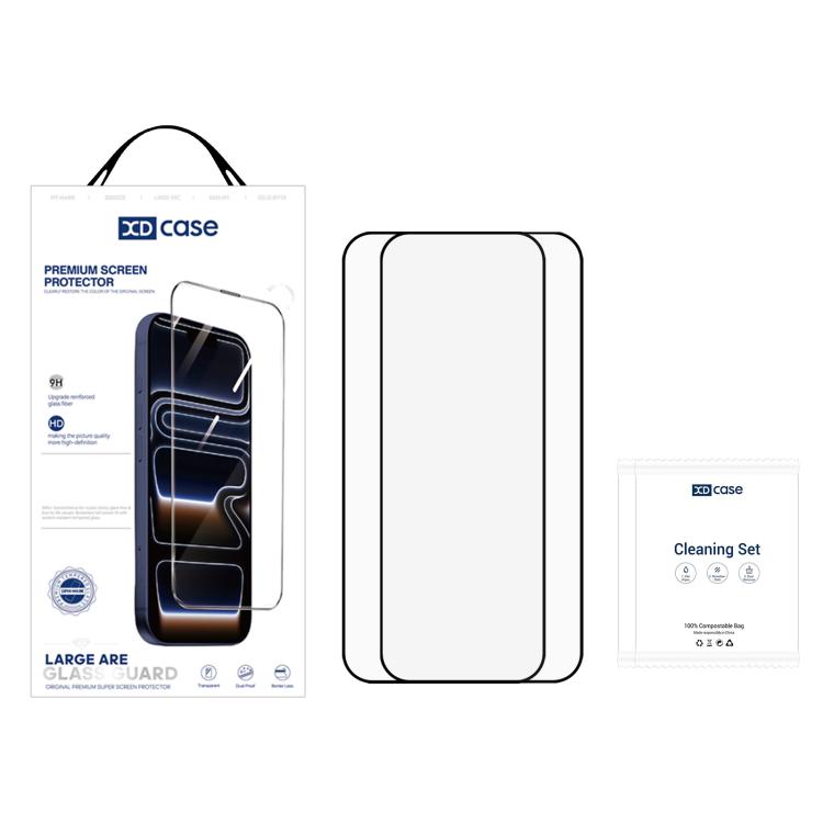 XDcase 2 PCS/Pack Silk-Printed HD Tempered Glass Film, For Nothing Phone 4a Pro, For Nothing Phone 4a