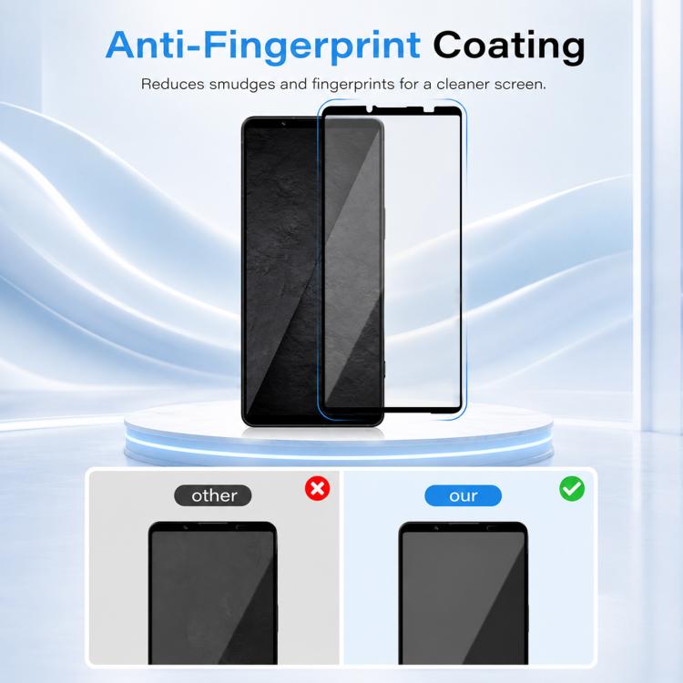 XDcase 2 PCS/Pack Silk-Printed HD Tempered Glass Film, For Sony Xperia 10 VIII