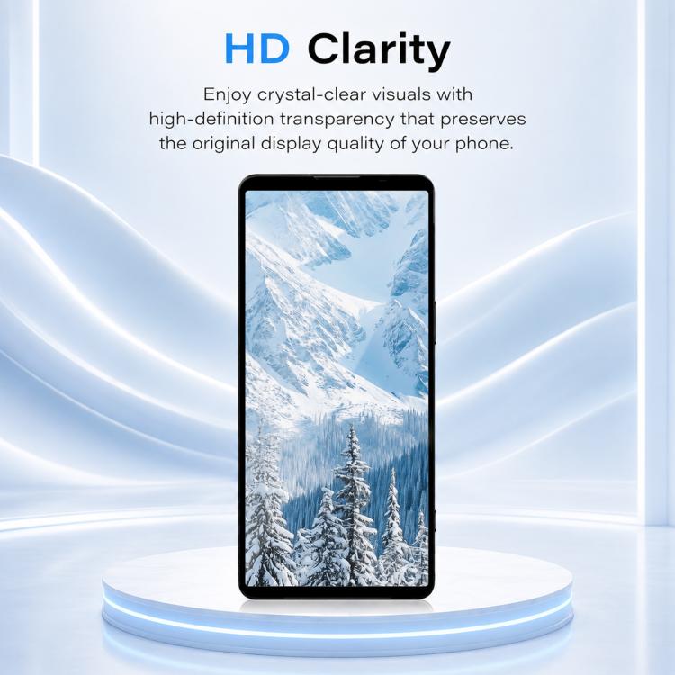 XDcase 2 PCS/Pack Silk-Printed HD Tempered Glass Film, For Sony Xperia 10 VIII