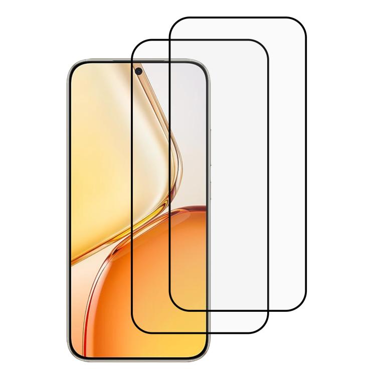 XDcase 2 PCS/Pack Silk-Printed HD Tempered Glass Film, For Honor Robot Phone, For Honor X70 Pro Max, For Honor X80 Pro Max