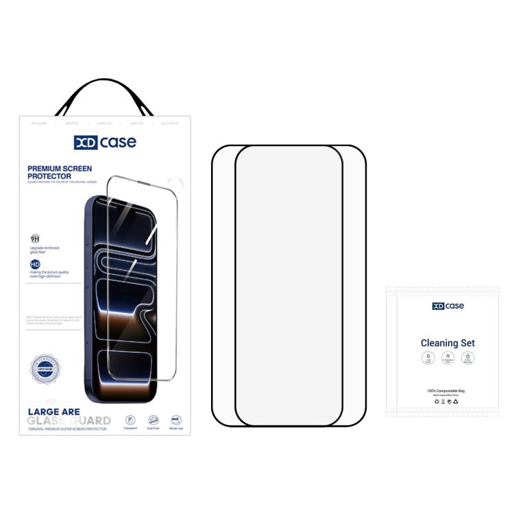 XDcase 2 PCS/Pack Silk-Printed HD Tempered Glass Film, For Honor Robot Phone, For Honor X70 Pro Max, For Honor X80 Pro Max