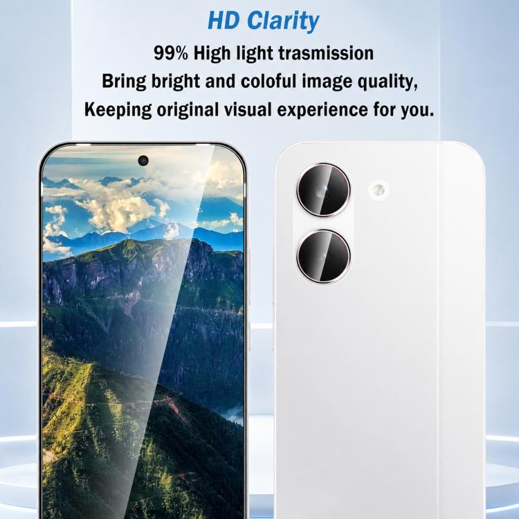 XDcase 2 PCS/Pack Silk-Printed HD Tempered Glass Film Support Fingerprint Unlock, For Xiaomi Poco X8 Pro Max, For Xiaomi Poco X8 Pro