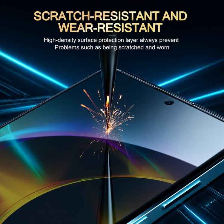 XDcase 2 PCS/Pack Silk-Printed Anti-Spy Tempered Glass Screen Protector Support Fingerprint Unlock, For vivo iQOO 13
