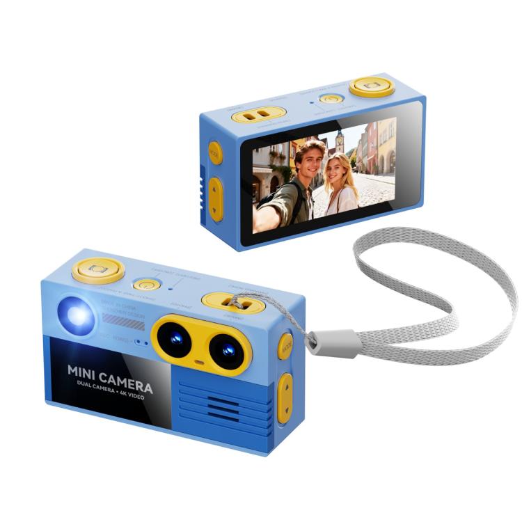 G9 4K Dual Camera 1.97 inch Rotating IPS Screen Portable Keychain Mini Camera