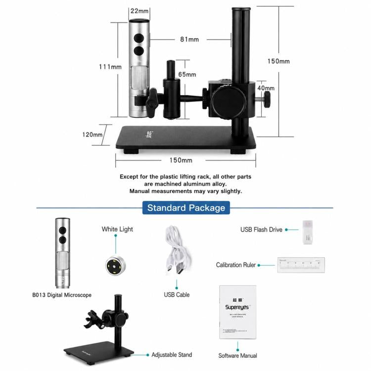 Supereyes B013 12MP Digital Microscope Magnifier