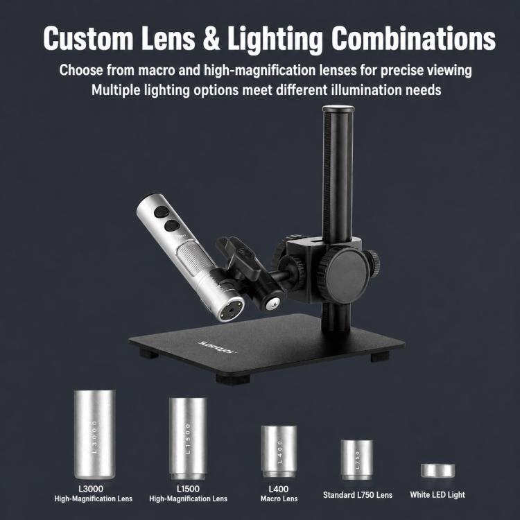 Supereyes B013 12MP Digital Microscope Magnifier