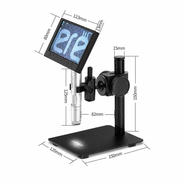 Supereyes P003 500X Digital Microscope with HD Display