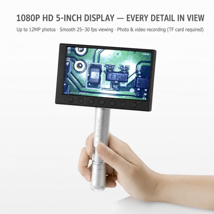 Supereyes P003 500X Digital Microscope with HD Display