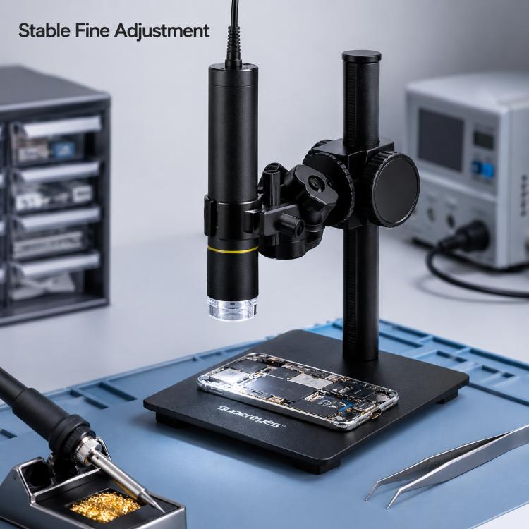 Supereyes Z009 Universal Precision Adjustable Stand for Digital Microscope